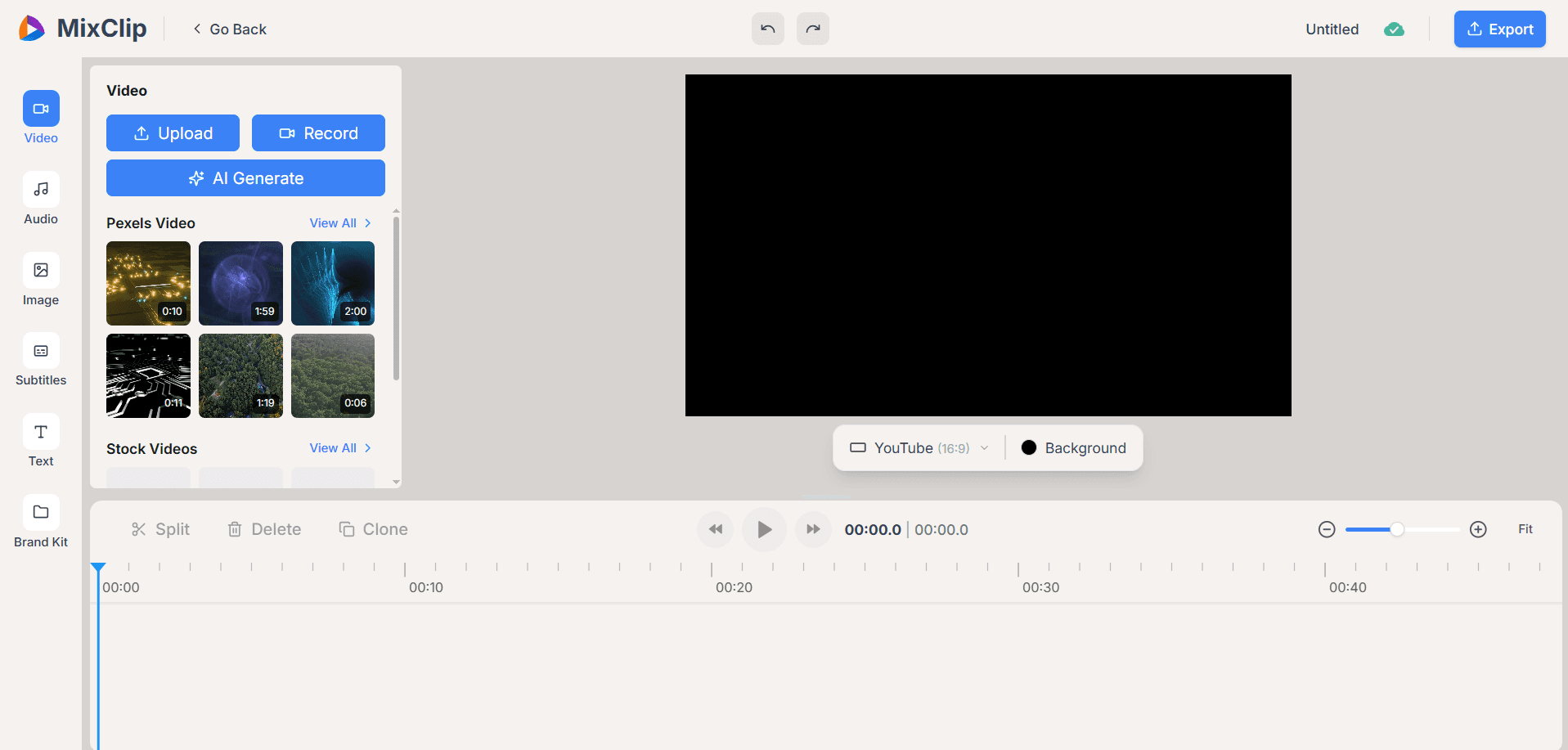 MixClip screenshot